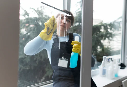 Nettoyage de vitres intérieures et extérieures à Brion